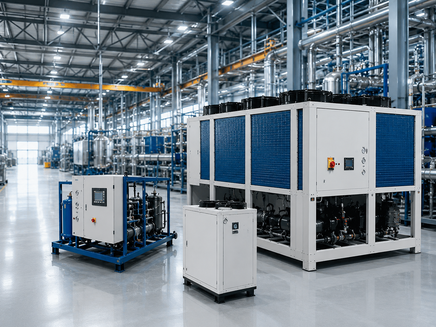 Artic Aircon industrial chiller manufacturing facility